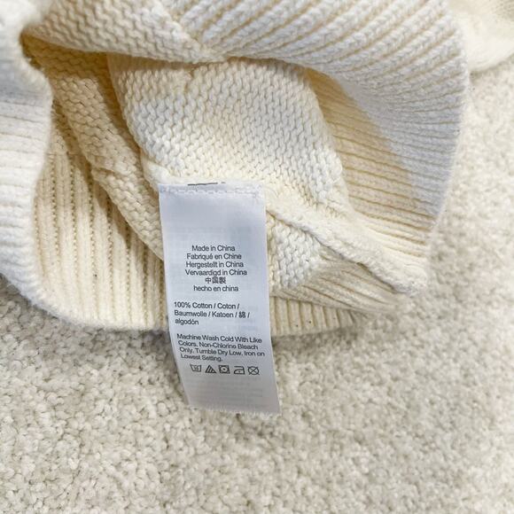 Girls 2T Bundle Cream Crewcuts Sweater with Pom Poms & White Baroni Firenze Polo - Picture 7 of 11